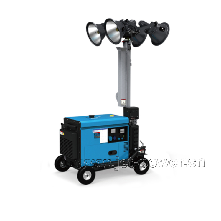 Portable Mobile Light Tower Generator Set
