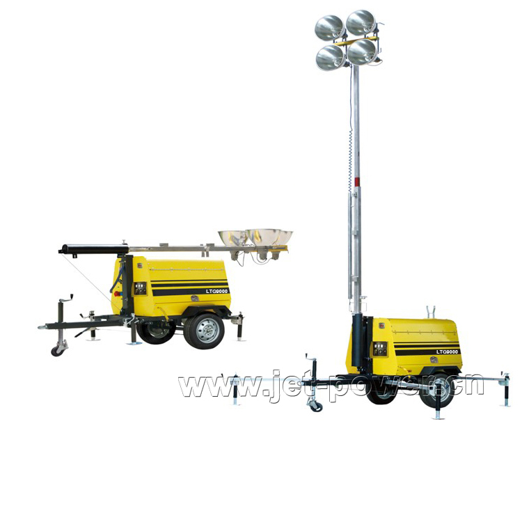Mobile Light Tower Generator Set